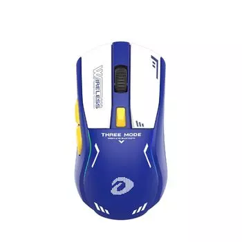 Мышь игровая беспроводная Dareu A950 Mecha Blue