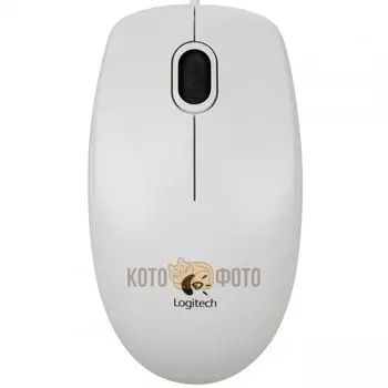 Мышь Logitech B100 White