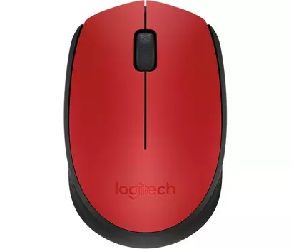 Мышь Logitech M171 Wireless Mouse Red