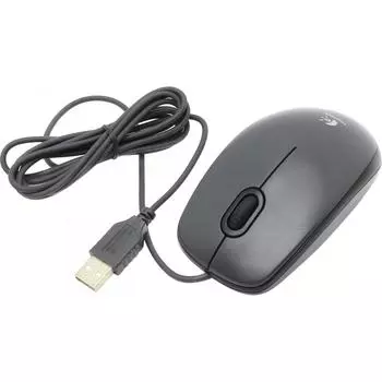 Мышь Logitech Mouse M90 Black USB