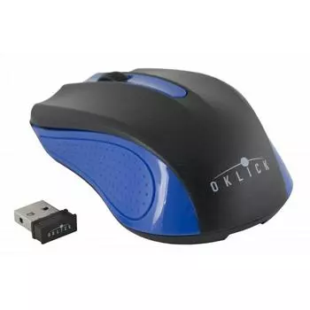 Мышь Oklick 485MW Black-Blue USB