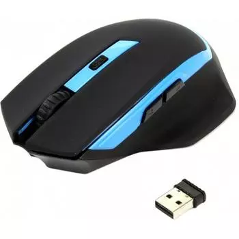 Мышь Oklick 630LW Black-Blue USB