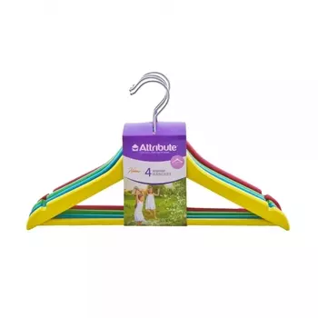 Набор детских вешалок 35см 4шт ATTRIBUTE HANGER