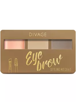 Набор для бровей Divage Eyebrow Styling New № 01