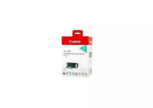 Набор картриджей CANON CLI-42 многоцветный, 8 картриджей