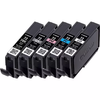 Набор картриджей CANON PGI-72 PBK/GY/PM/PC/CO многоцветный, 5 картриджей