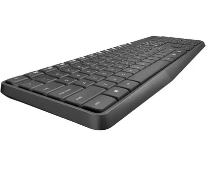 Набор клавиатура+мышь Logitech MK235 серый