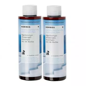 Набор Korres (гель для душа Белое вино санторини 250 мл х 2)