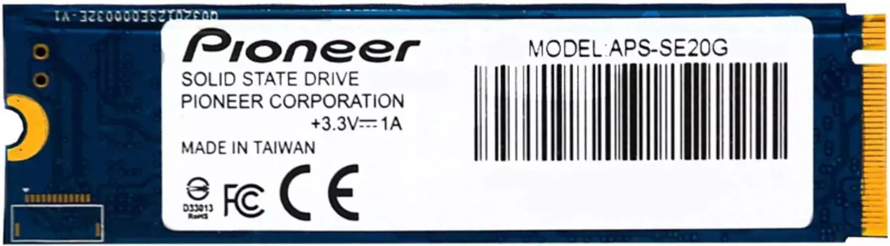 Накопитель SSD Pioneer 256Gb (APS-SE20-256)