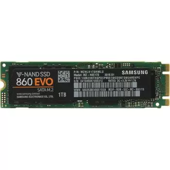 Накопитель SSD Samsung 1Tb 860 EVO (MZ-N6E1T0BW)