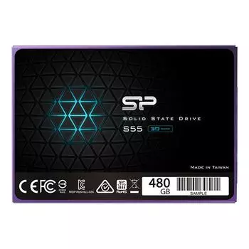 Накопитель SSD Silicon Power S55 480Gb (SP480GBSS3S55S25TR)