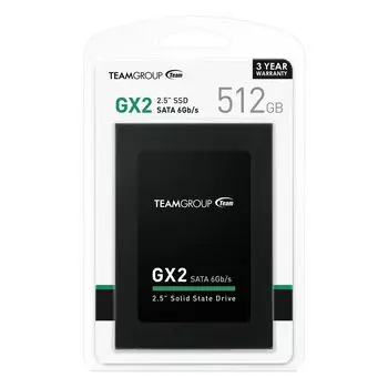 Накопитель SSD Team Group 512GB GX2 (T253X2512G0C101)