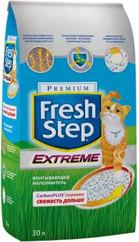 Наполнитель Fresh Step 15.87кг тройная защита впитывающий (30 литров) 8178