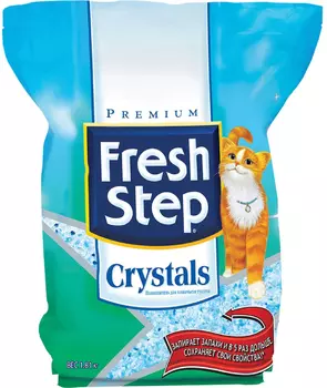 Наполнитель Fresh Step 1.81кг силикагель 0693