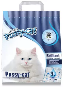 Наполнитель Pussy-cat 5 л Силикагелевый Premium