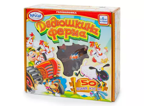 Настольная игра СТИЛЬ ЖИЗНИ 2208 Дядюшкина ферма