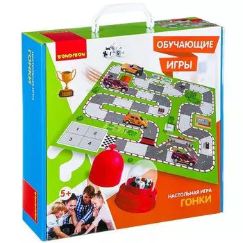 Настольная обучающая игра "Гонки" BONDIBON ВВ2421