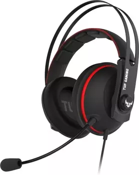 Наушники ASUS TUF Gaming H7 Red (90YH01VR-B8UA00)