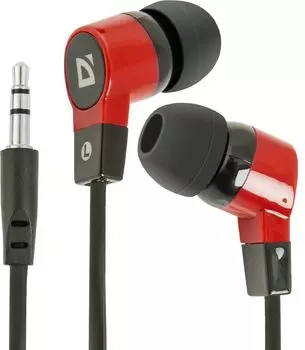 Нaушники Defender Basic-619 Black/Red (63619)