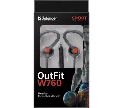 Наушники Defender OutFit W760 Grey-Orange