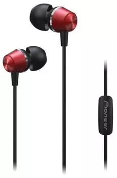 Наушники Pioneer SE-QL2T-R 1.2м красный