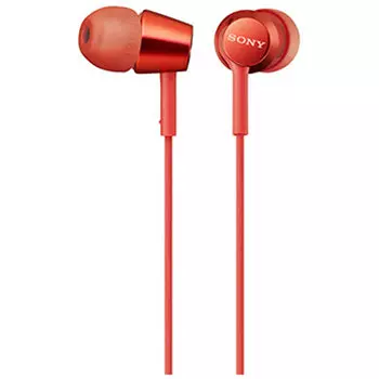 Наушники Sony MDR-EX155 red