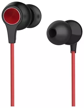 Наушники TECNO Prime P1 black/red