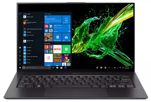 Ноутбук Acer Swift 7 SF714-52T-78V2 Core i7 8500Y black (NX.H98ER.005)