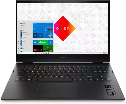 Ноутбук HP Omen 16-c0050ur silver (4E1S3EA)
