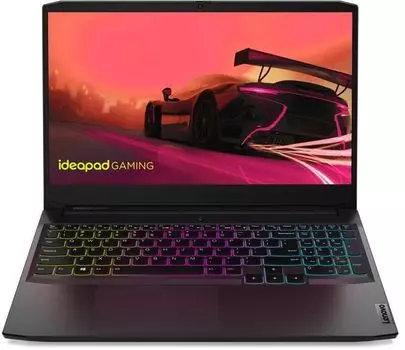 Ноутбук Lenovo IP Gaming 3 15IHU6 black (82K1000XRU)