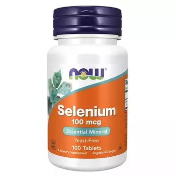 Now Foods Селениум 518мг 100 таб