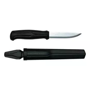 Нож Morakniv 510, углеродистая сталь, черный