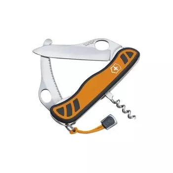 Нож Victorinox Hunter XS, 111 мм, 5 функций, с фиксатором лезвия, желтый