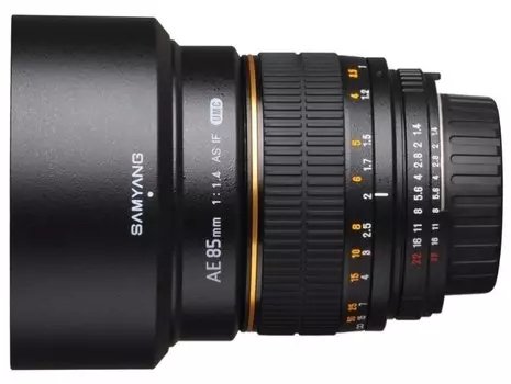 Объектив Samyang MF AE 85 mm F/1.4 AS IF UMC Nikon