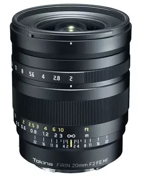 Объектив Tokina FIRIN 20mm F2 FE MF для Sony