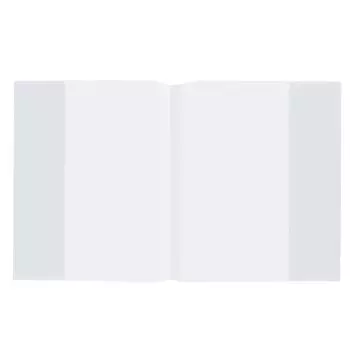 Обложка ПП для тетради и дневника ПИФАГОР прозрачная, плотная, 210х350 мм, 60 мкм, 223075, (200 шт.)
