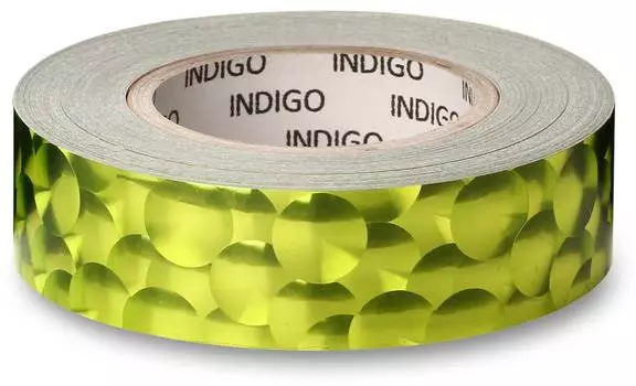 Обмотка для обруча с подкладкой INDIGO 3D BUBBLE, IN155, Желтый, 20мм*14м