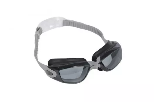 Очки для плавания, серия "Комфорт+", серые, цвет линзы - серый (Swimming goggles)