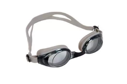 Очки для плавания, серия "Регуляр", серые, цвет линзы - серый (Swimming goggles)