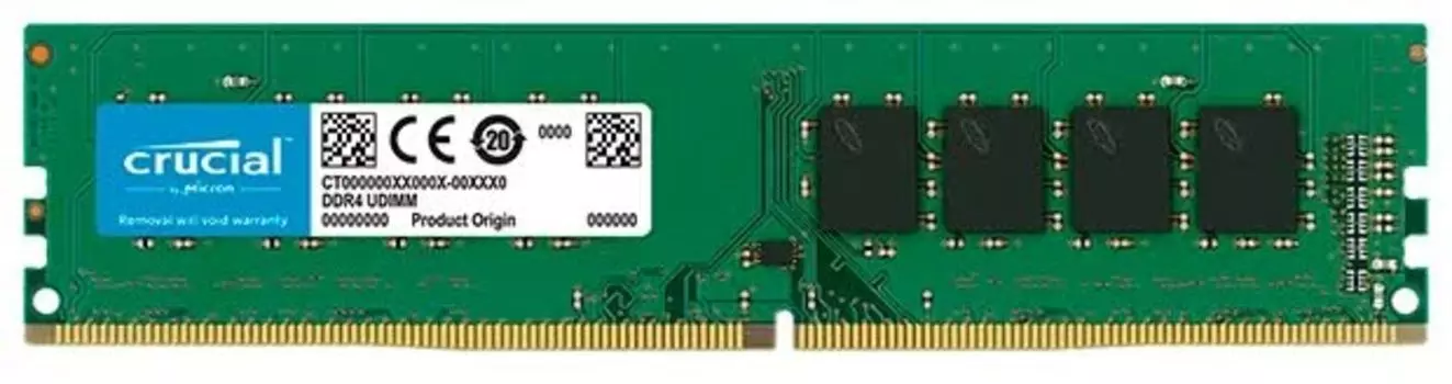 Оперативная память Crucial 4GB DDR4 DIMM (CT4G4DFS632A)