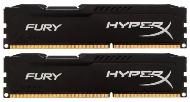 Оперативная память Kingston 2x4GB DDR3 DIMM (HX318C10FBK2/8)