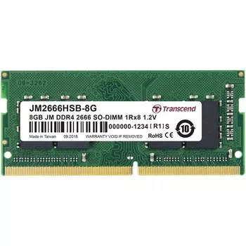 Оперативная память Transcend 8GB DDR4 SODIMM (JM2666HSB-8G)