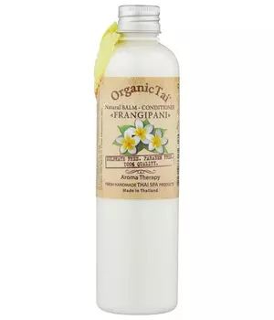 OrganicTai Безсульфатный бальзам-кондиционер с ароматом цветов франжипани Natural Balm-Conditioner Frangipani, 260 мл
