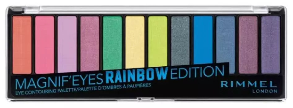 Палетка теней Rimmel Magnif Rainbow тон 011