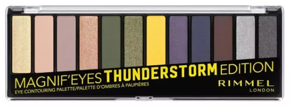 Палетка теней Rimmel Magnif Thunderstorm тон 010