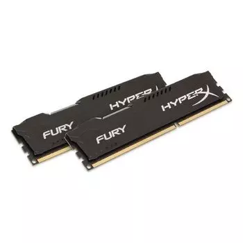 Память DDR3 Kingston 16GB CL9 DIMM (Kit of 2) HyperX FURY Black Series (HX313C9FBK2/16)