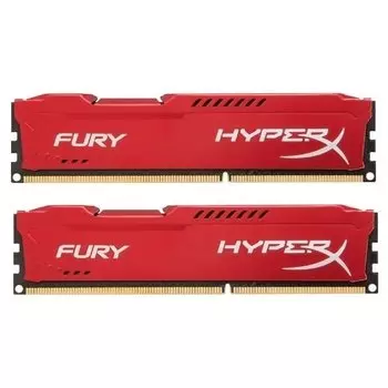 Память DDR3 Kingston 2x4Gb HyperX FURY Red (HX316C10FRK2/8)