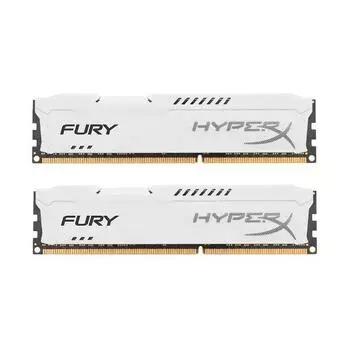 Память DDR3 Kingston 2x8Gb HyperX FURY White (HX318C10FWK2/16)