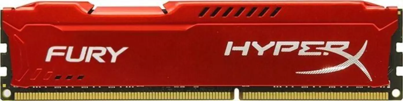 Память оперативная DDR3 Kingston HyperX Fury Red Series 16Gb Kit (2x8Gb) 1866MHz (HX318C10FRK2/16)