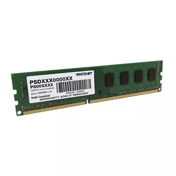 Память оперативная DDR3 Patriot Memory Signature 2x4Gb 1600Mhz (PSD38G1600K)